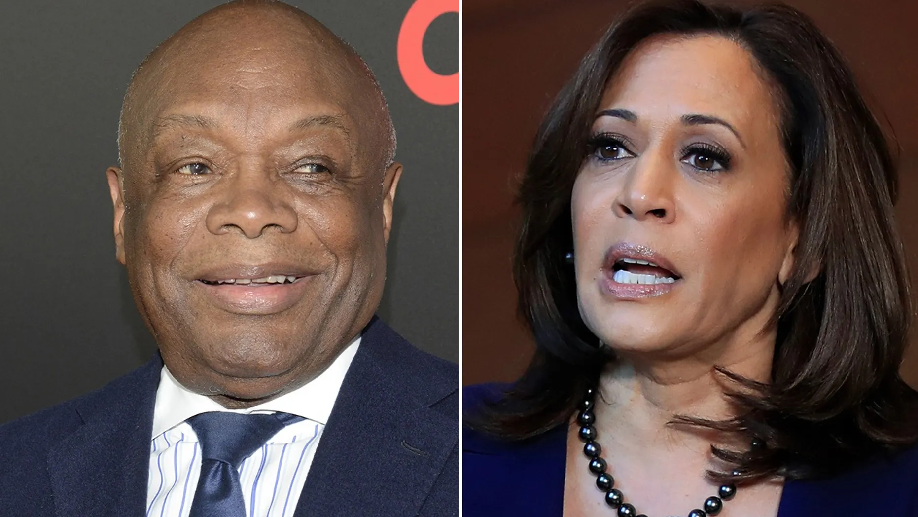 Kamala Harris and Willie Brown