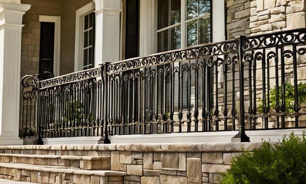 Residential Wrought Iron Railings