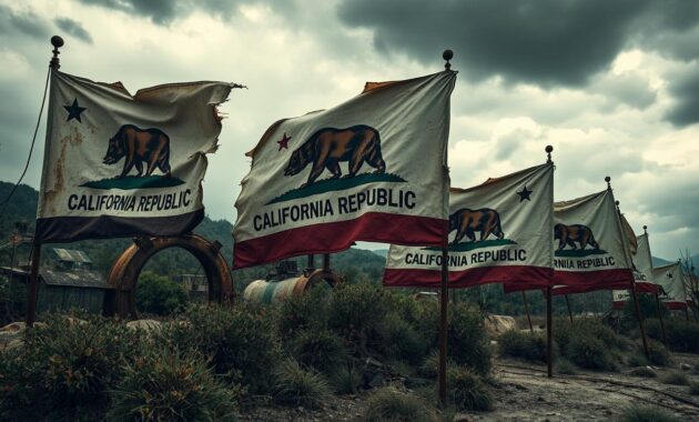 california republic flags