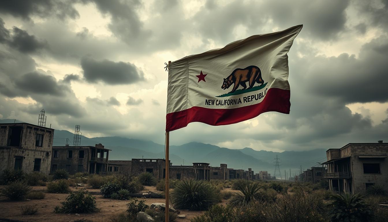 new california republic flag